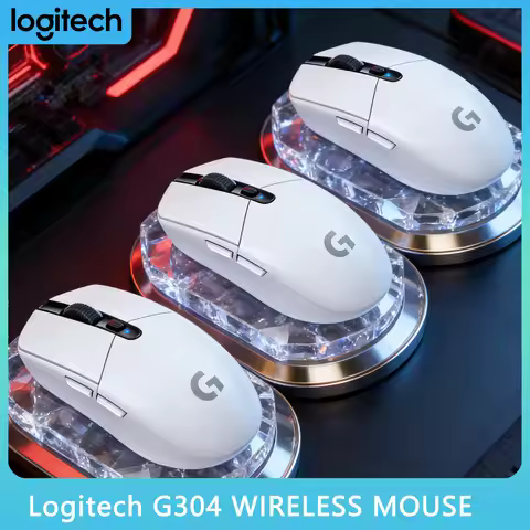 Logitech G304/G305 LIGHTSPEED Mouse, HERO 12K, 12K DPI, 6 Programmable Keys, 250 Hours Playtime