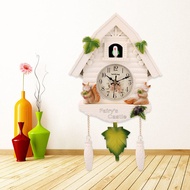 Cuckoo Children's Version Mini Wall Clock Cuckoo Clock Cartoon European Style Children's Room Wall C
