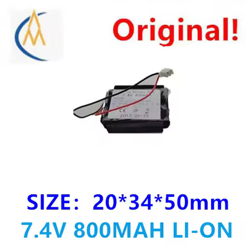 buy more will cheap 3.7V lithium battery pack 7.4V 18650 solar LED light speaker 800MAH with two wir
