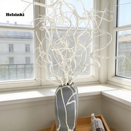 HLS Chinese Style Branch Decoration Artificial Branch Decor Artificial White Curly Willow Branches –