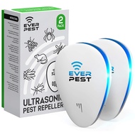 Ultrasonic Pest Control Repeller - Repel Rodents, Ants, Cockroaches Get Rid, Bed Bugs, Mosquitos, Fl