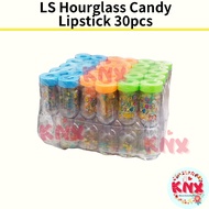 LS Sandy Hourglass Candy Lipstick Candy 30pcs
