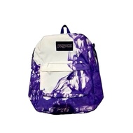 UNGU JANSPORT BAG WITH PURPLE SMOKE MOTIF IMPORTED - PURPLE BACKPACK - JANSPORT BACKPACK FOR MEN AND