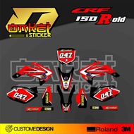 Crf 150 R OLD STICKER DECAL