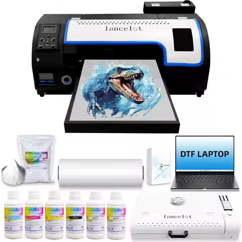 Lancelot Holiday Auto Maintenance M1630 PRO DTF Printer 2X Speed to L1800/805 (Printer+Oven+Laptop+C
