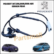 PEUGEOT 307, 308, 408, 3008, 5007, ABS SENSOR REAR