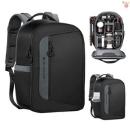 K&amp;F CONCEPT KF13.158 Camera Backpack Photography Storager Bag Side Open Available for 15.6in Laptop with Rainproof Cover Tripod Catch Straps Side Pockets Compat  Came-022
