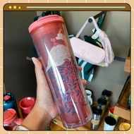 Tumbler Starbucks Winter Resting Dragon and Keeper Tumbler CNY 2024 Stainless Steel