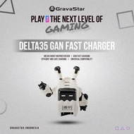 Gravastar Delta35 35W GaN Fast Charger Adapter Dual USB Type-C