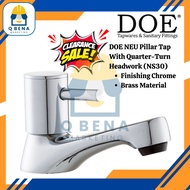 DOE NEU Pillar Tap With Quarter-Turn Headwork 1/4 | NS30