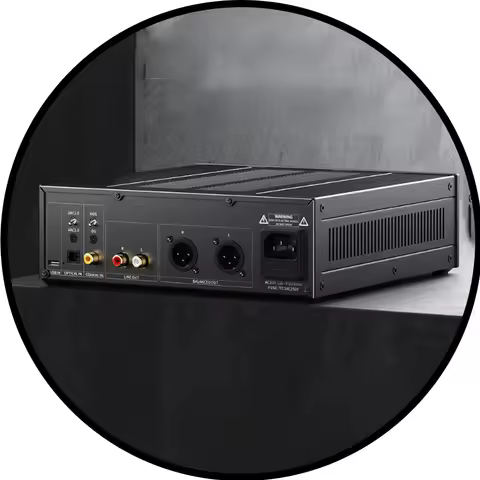 FiiO WARMER R2R Tube DAC/Amp R2R Architecture Decoder Tube Amplification Decoder USB/Optical/Coaxial