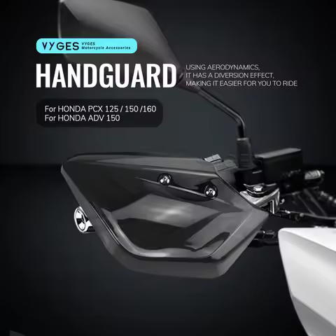 Motorcycle Handguard Shield Hand Guard Protector Windshield For HONDA PCX125 PCX150 PCX160 PCX 125 1