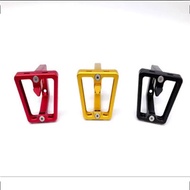 pet—Aluminum Alloy Folding Bike Front Carrier Block Bag Bracket Holder for Brompton