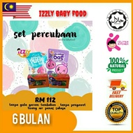 IZZLY BABY FOOD@ SET PERCUBAAN 6M
