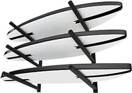 TWO STONES Surfboard Racks for The Wall, Surfboard Rack Hanger Works as a Shortboard, Skimboard &amp; Longboard Hanger or Stand (CJ-OT2202)