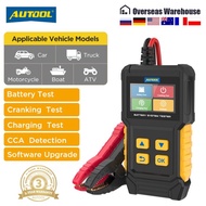 AUTOOL BT360 8-29V Car Battery Tester 2.8-Inch Color Display Electric Vehicle Battery Analyzer 30-20