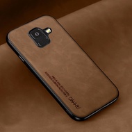 Silicone Soft TPU Cover For Samsung J8 A6 2018 PLUS J810 J810F A530 Leather Case For Samsung A8 Plus 2018 A730 Casing