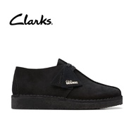 Clarks Mens Desert Trek Black Sde
