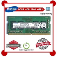 RAM/SAMSUNG 4GB 1RX16 PC4-2400T-SC0-11 DDR4 SODIMM (USED)