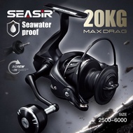SEASIR Tinghe Spinning Reel 2500-6000 Series 5.2:1 Seawater-Proof Aluminum Power Handle