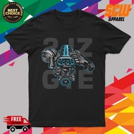 🔥PREMIUM VIRAL🔥2JZ GTE TOYOTA JZ ENGINE CAR TSHIRT HIGH QUALITY COTTON UNISEX MURAH