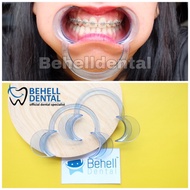 ORI C-SHAPED MOUTH OPENING TOOL INTRAORAL BLUE CHEEK RETRACTOR TEETH RAHANG SUPPORT BEHEL MOUTH GAG 