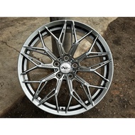 New Car Sport Rim FLOW FORMING 361 MOBILIFE Wheels 19x8.5J 5x113 ET38 Hyper Black Dark - READY STOCK
