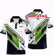 DEPED MATATAG POLO SHIRTS UNIFORM FULL SUBLIMATION POLO-Shirt FOR MEN AND WOMEN Teacher DEPED BADGE 