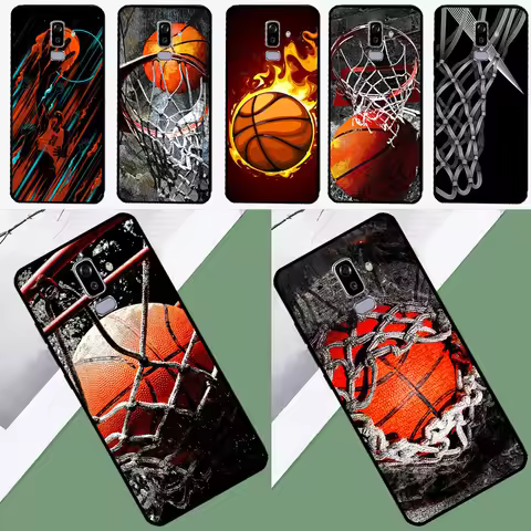 Basketball Basket Case For Samsung Galaxy J7 J5 J3 2017 J1 A3 A5 2016 A6 A8 J4 J6 Plus A7 A9 J8 2018