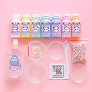 Budget slime kit murah slime kit malaysia glossy slime diy slime murah malaysia slime rainbow slime 
