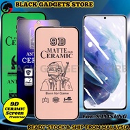 Ceramic Screen Protector for Samsung S26 Ultra / S26 Plus / S25 Ultra / S25 Plus / S24 / S24 Plus / 