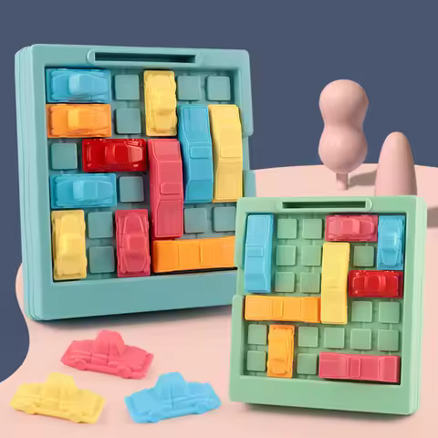 Traffic Rush Hour Puzzle Game, Racing Rush Hour Car Huarong Road Logical Reasoning Desktop Game, Par