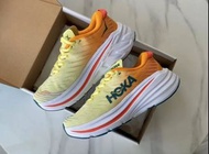 全新正品/HOKA ONE ONE BondiX 低筒  跑步鞋  女款 黃色