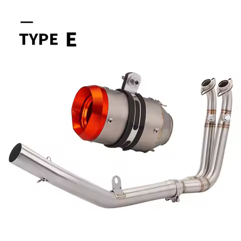 Performance Exhaust Motorcycle full Exhaust Escape moto Link Pipe 51mm InletFor CFMOTO 450 SR 450SR
