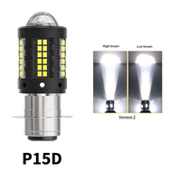 8000Lm H4 Đèn Pha LED H6 BA20D P15D Bóng Đèn Xe Máy Phụ Kiện Xe Tay Ga Đèn Chiếu Phía Trước Với Lens