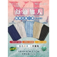 Shufukang Adult Flat Medical Mask 50pcs Comfortable Extra Large 18 X 9.5cm (±0.5) Xiaoyan Style 16 X