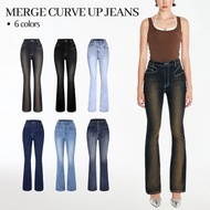 Merge Official - Merge Curve Up Jeans (พร้อมส่ง)