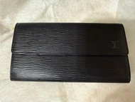 二手LV黑色長銀包 購自日本中古店