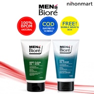 Biore Mens Micro Power Scrub Facial Foam 100g Biore Men Face Wash