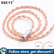 Bqeyz Tai Nghe Cáp 4 Lõi Pha Lê cáp đồng 2pin 0.78Mm Tai nghe Hi-Fi Nâng Cấp Dây 2.5/3.5/4.4Mm Cáp t