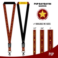QUALITY POLYTECHNIC UNIVERSITY OF THE PHILIPINES (PUP), ID lace, Lanyard