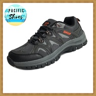 BAOJI รองเท้าเดินป่า รองเท้า outdoor รุ่น BJM606 สีเทา รองเท้าผ้าใบชาย by Pacific Shoes