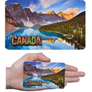 CANADA RUBBER REF MAGNET INTERNATIONAL SOUVENIR