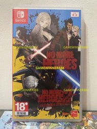 （中古二手）Switch NS遊戲 英雄不再 1+2合集 No More Heroes 1+2合集 港版中英文版