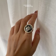 BYON Ring - EDGY collection (Titanium)