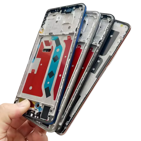 6.81" For Huawei Honor X9 Middle Frame Bezel Plate Cover Mid Housing Case With Side Key Replacement 