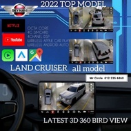 LAND CRUISER 3D 360 BIRD VIEW ANDROID PLAYER WITH 4SIDE VIDEO RECORD #LC100 #J200 #XV100 #j120 #j150