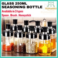 RMK Seasoning Bottle Spice Container Storage Glass Jar Oil bekas garam set Botol Rempah Ratus Kitche