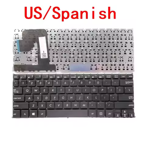 % New US Spanish Laptop Keyboard VivoBook Flip 12 TP203 TP203N TP203NAH Notebook PC