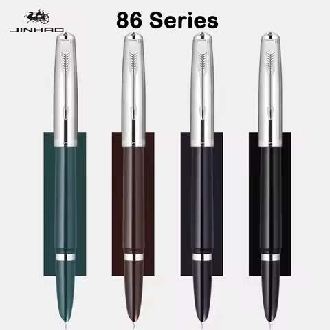 Luxury Quality JINHAO 86 Fountain Pen Business Office writing Pen Financial Student School Stationer